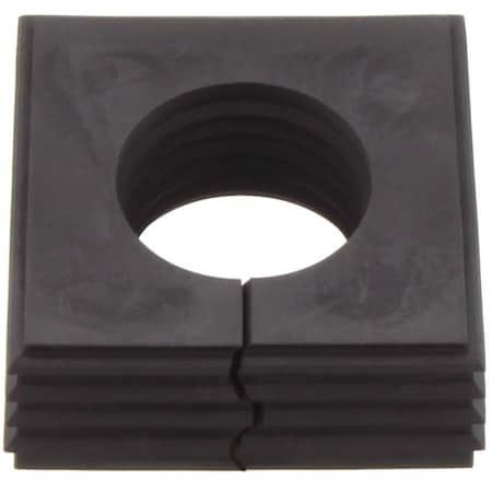 Conta-Clip Large Seal, 17.7 mm. H x 42.8 mm. W x 42.8 mm. L, Thermoplastic Elastomer 28544.4